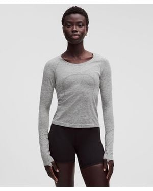 lululemon Swiftly Tech Long-Sleeve Shirt 2 - Grey