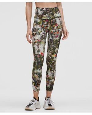 lululemon Wunder Train High-Rise Tight 25" - Green