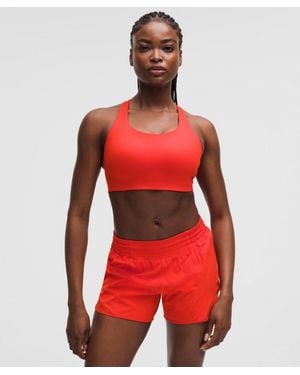 lululemon – Energy Sports Bra High Support, B–G Cups – – Size 6 - Red
