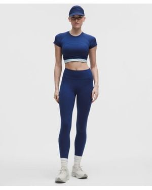 lululemon – Swift Speed High-Rise Tight Leggings – 25" – – Size 4 - Blue