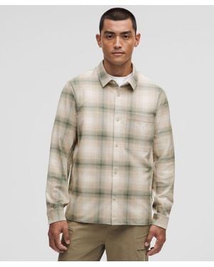 lululemon Brushed Woven Overshirt - Natural