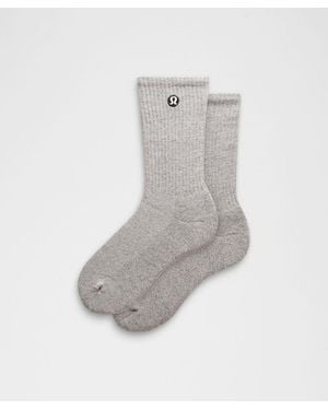 lululemon Daily Essential Crew Socks - Grey