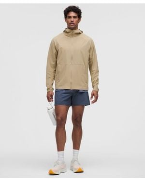 lululemon Pace Breaker Linerless Short 5" - Natural