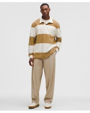 lululemon – Daydrift Relaxed-Fit Pleated Trousers Regular No Belt Loops – Colour Khaki – - Natural