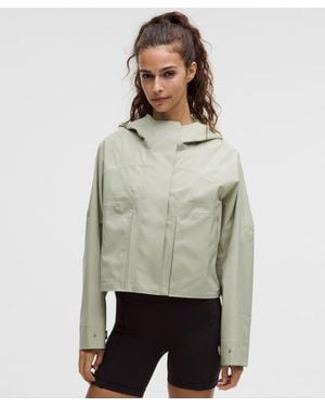 lululemon – Rain Chaser Jacket – /Pastel – Size 14 - Grey