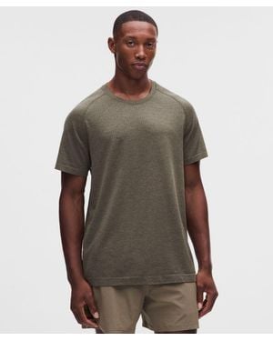 lululemon Metal Vent Tech Short-Sleeve Shirt - Brown