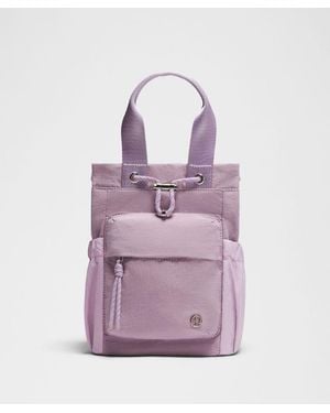 lululemon Convertible Drawstring Bucket Bag Mini 5L - Purple