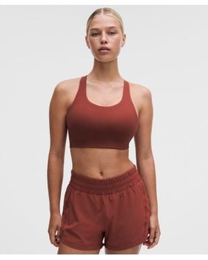lululemon – Energy Sports Bra High Support, B–G Cups – – Size 6 - Red
