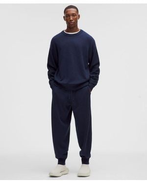 lululemon – Merino Knit Joggers Regular – – Size Large - Blue