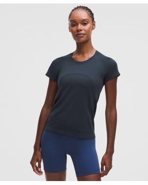lululemon Swiftly Tech Short-Sleeve Shirt 2 - Blue