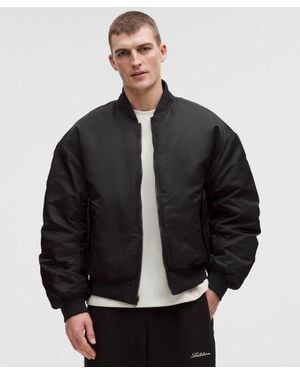 lululemon Reversible 600-Down-Fill Bomber Jacket - Black