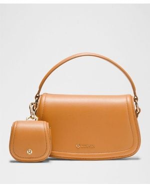 lululemon Leather Alternative Mini Bag 1.2L - Brown