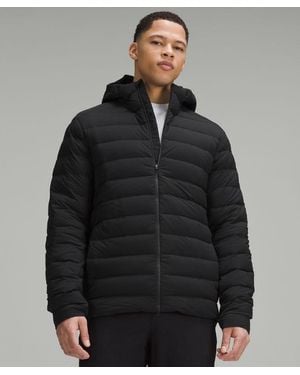 lululemon – Navigation Stretch Down Hoodie – – Size Large - Black