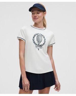 lululemon Crewneck Tennis Short-Sleeve Shirt - White