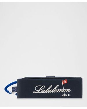 lululemon – Clippable Nano Golf Pouch Bag Golf Flag – - Blue