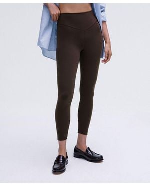 lululemon Wunder Under Smoothcover High-rise Tight Leggings - 25" - Colour Brown - Size 12 - Black