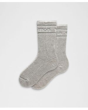 lululemon Terry Crew Socks - Grey