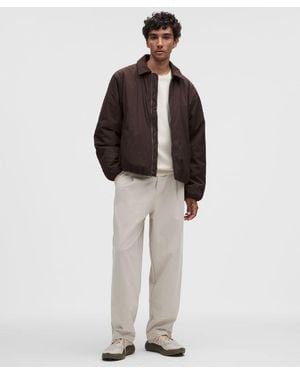 lululemon – Daydrift Relaxed-Fit Ponte Trousers Regular – Colour Khaki – Size Large - Brown
