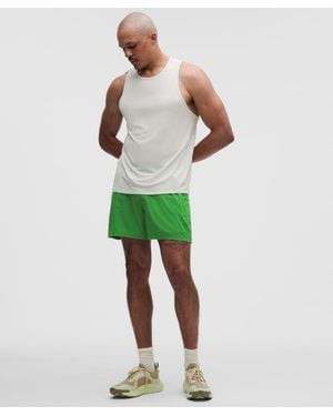 lululemon – Pace Breaker Linerless Shorts – 5" – – Size Large - Green