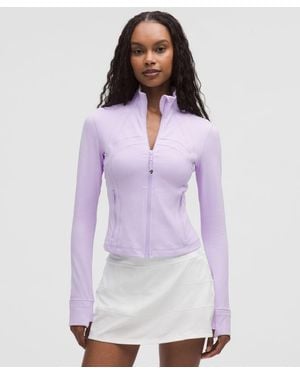 lululemon Define Cropped Jacket Nulu - Purple