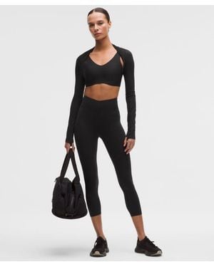 lululemon Glow Up Super-High-Rise Crop 23" - Black