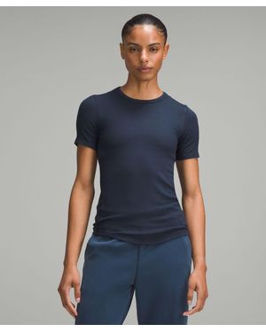 lululemon Hold Tight Short-Sleeve Shirt - Blue