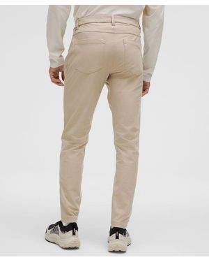 lululemon Abc Slim-Fit 5 Pocket Pant 30L - Natural