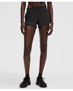 lululemon Hotty Hot High-rise Lined Shorts - 2.5" - Colour Black - Size 0