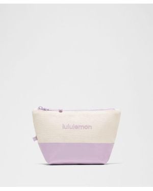 lululemon – Canvas Pouch Bag Mini Wordmark – - Pink