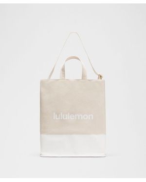 lululemon – Canvas Market Tote Bag 19L – - White