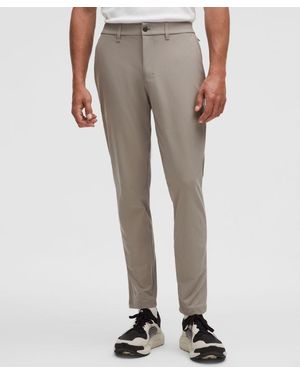 lululemon – Abc Slim-Fit Trousers 32L Warpstreme – /Khaki – Size 12 - Grey