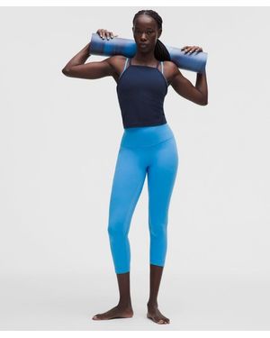 lululemon Align High-Rise Crop 21" - Blue