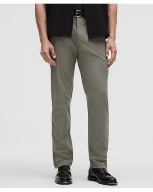 lululemon Abc Classic-fit 5 Pocket Trousers 34"l Warpstreme - Colour Grey - Size 29