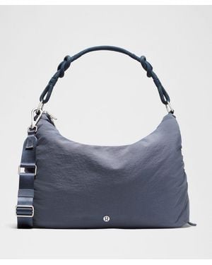 lululemon Convertible Ruched Crossbody Bag - Blue