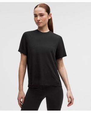 lululemon Fast And Free Short-Sleeve Shirt - Black