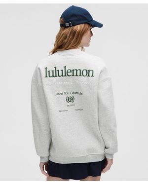 lululemon Heavyweight Fleece Pullover - Grey