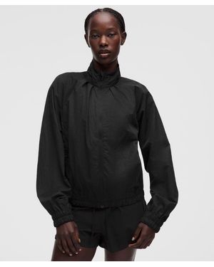 lululemon Lightweight Pleated Track Jacket - Black