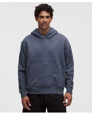 lululemon – Steady State Superloft Pullover Hoodie – – Size Large - Blue