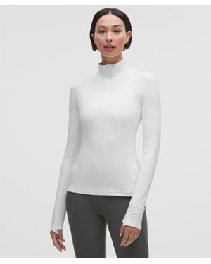 lululemon It's Rulu Half-Zip - White