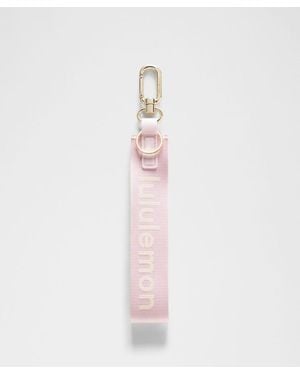 lululemon – Never Lost Keychain – - Pink