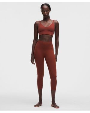 lululemon Align High-Rise Crop 21" - Red