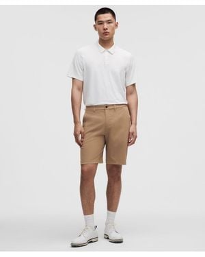 lululemon – Abc Classic-Fit Golf Shorts – 9" – Colour Khaki – Size 4 - White