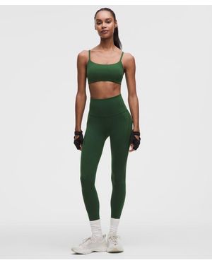 lululemon – Wunder Train High-Rise Tight Leggings With Pockets – 25" – – Size 4 - Green
