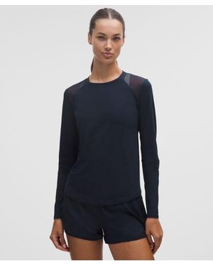 lululemon – Sculpt Long-Sleeve Shirt – – Size 4 - Blue