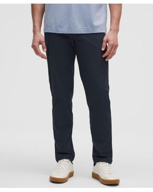 lululemon Abc Classic-fit 5 Pocket Trousers 32"l Warpstreme - Colour Blue - Size 40