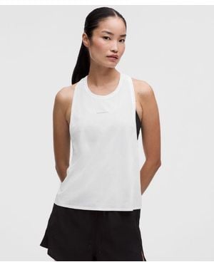 lululemon – Fast And Free Singlet – – Size Large - White
