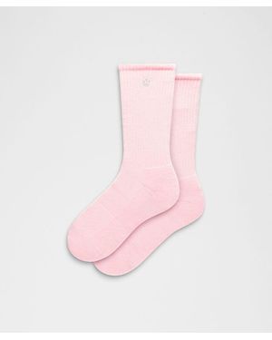 lululemon Daily Essential Crew Socks - Pink