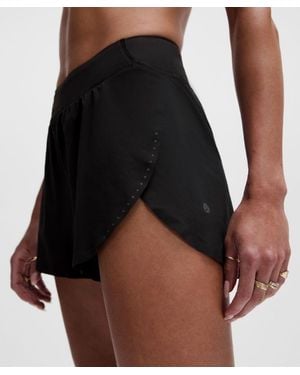 lululemon Fast And Free High-Rise Classic-Fit Split Short 3" - Brown