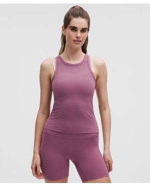 lululemon Align Waist-Length Racerback Tank Top - Purple