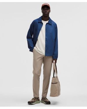 lululemon – Abc Classic-Fit Trousers 32L Warpstreme – /Khaki – Size 12 - Blue